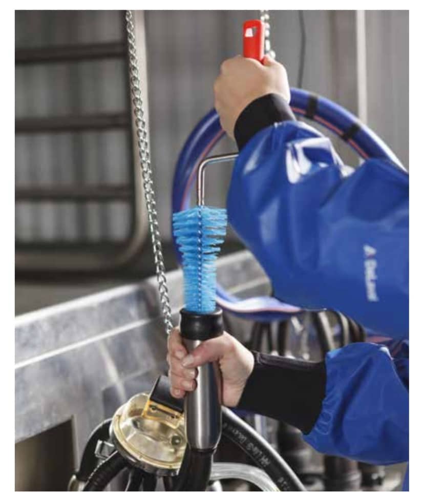 Delaval parlour cleaning brush