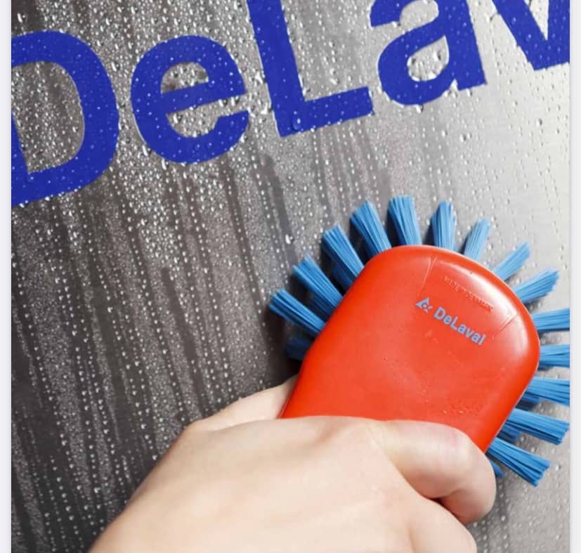 Delaval parlour cleaning brush